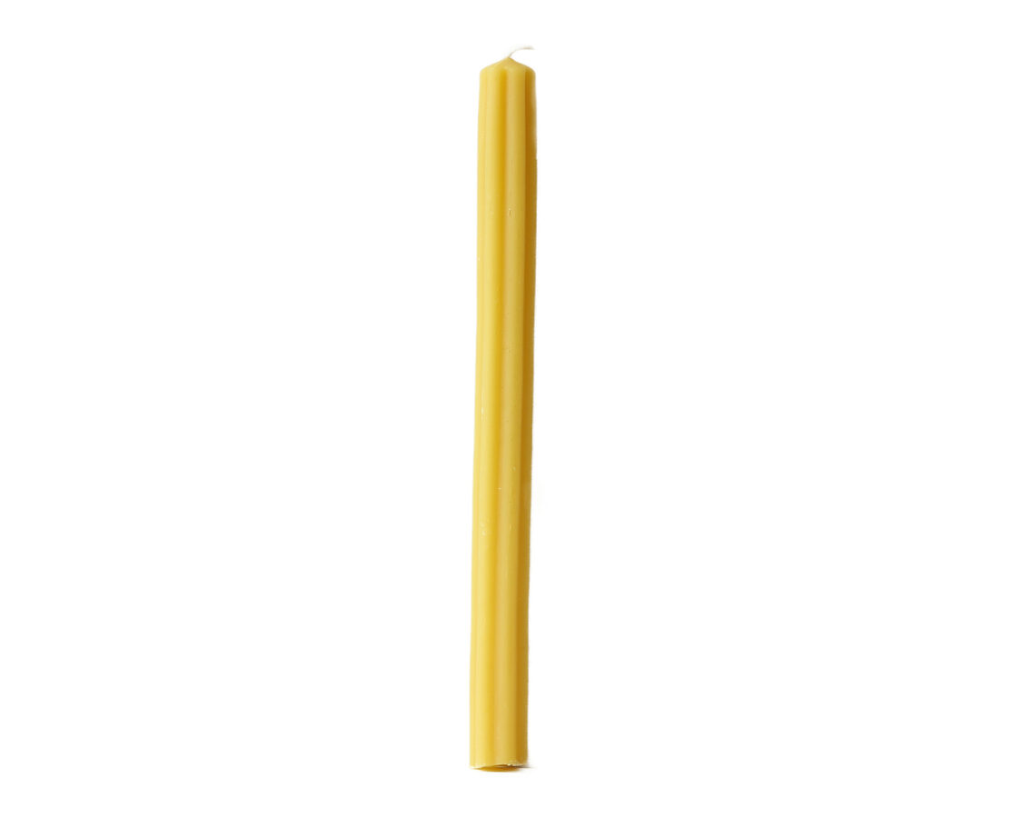 Beeswax candle 24 cm