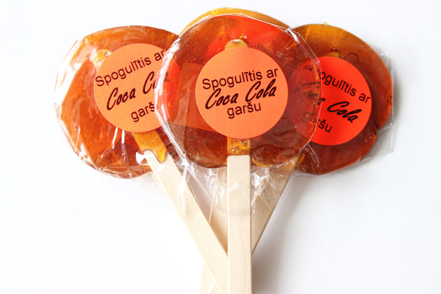 NEW! Caramel "Sugar mirror with cola flavor" 1 pcs ADD TO CART
