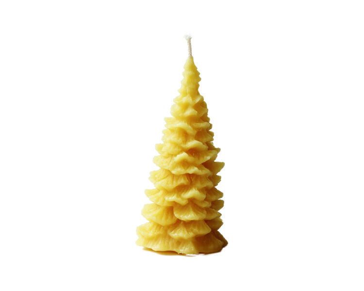 Beeswax candle-Christmas tree